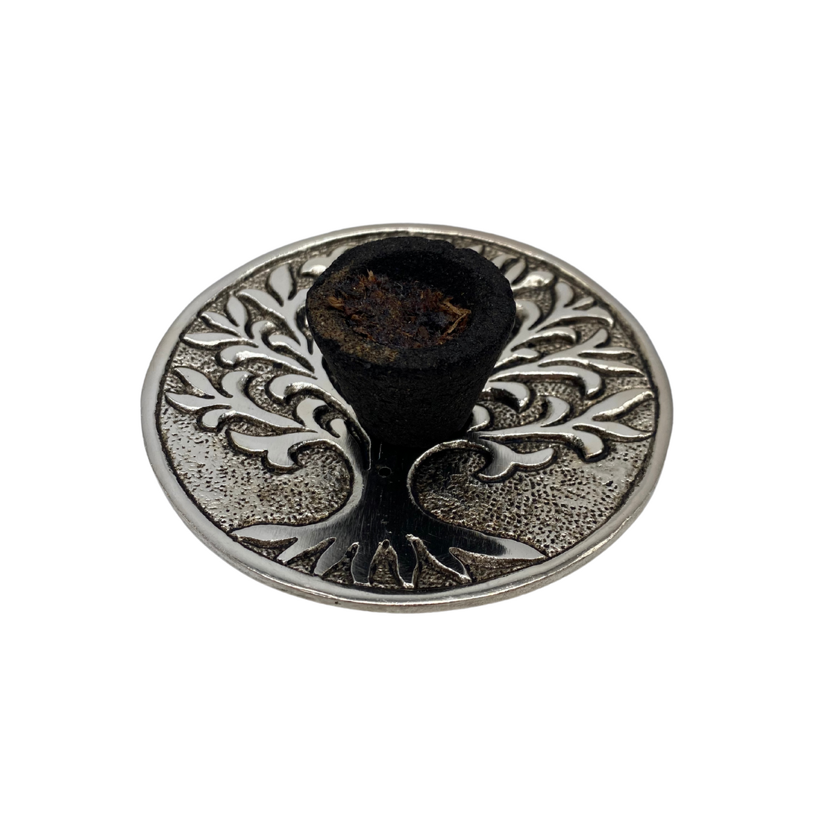 Räucherstäbchenhalter Weltenbaum aus Messing