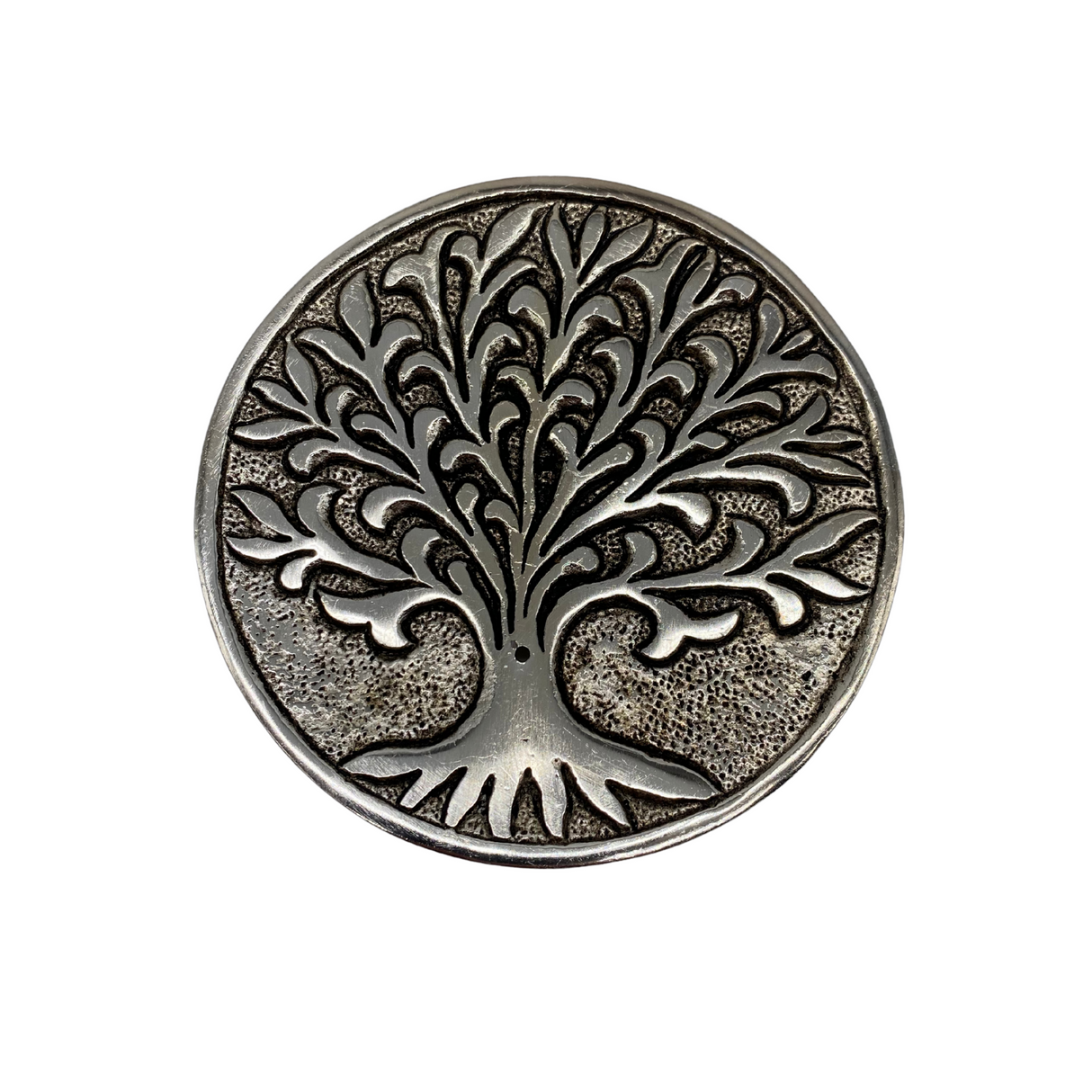 Räucherstäbchenhalter Weltenbaum aus Messing