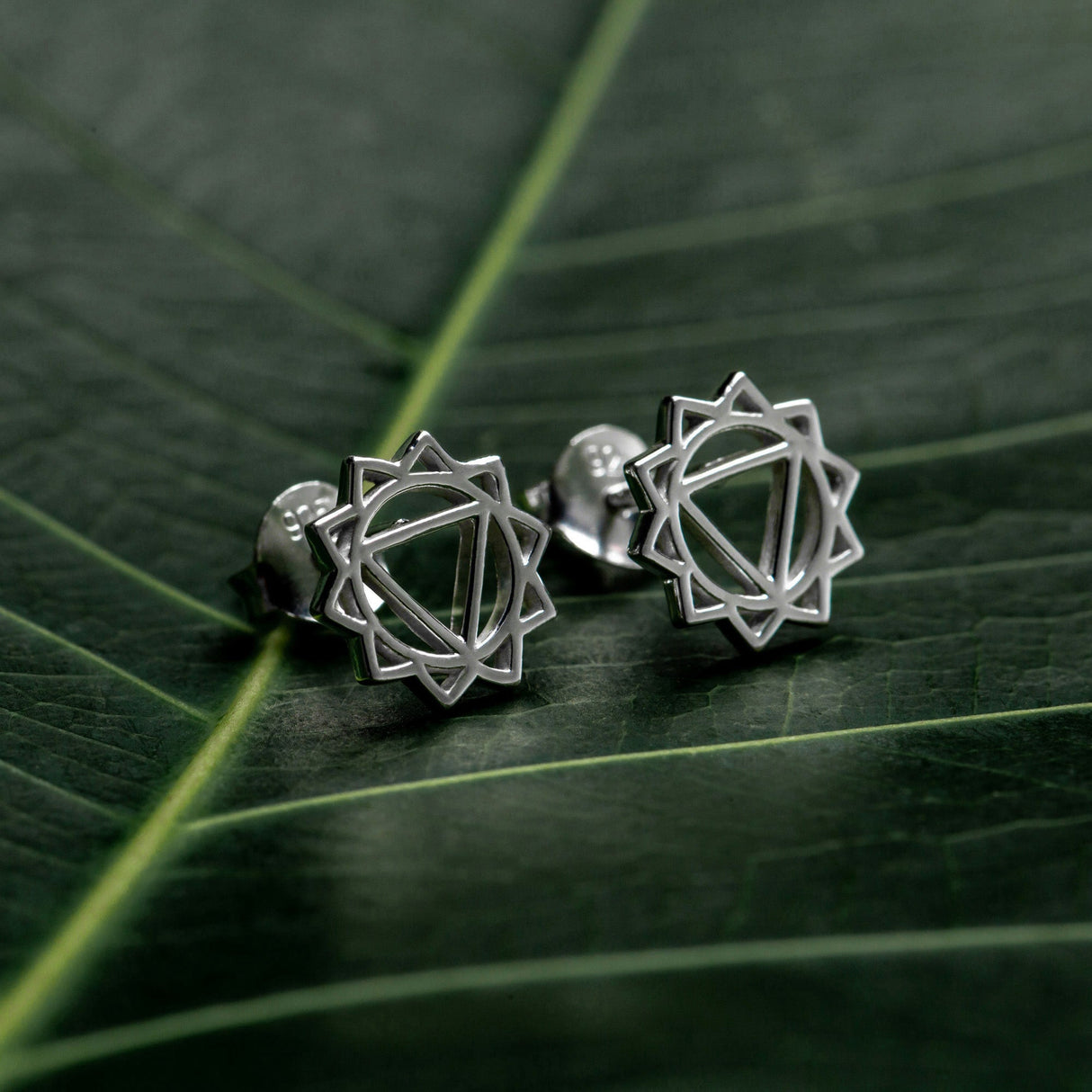 Solarplexus-Chakra Ohrstecker Manipura