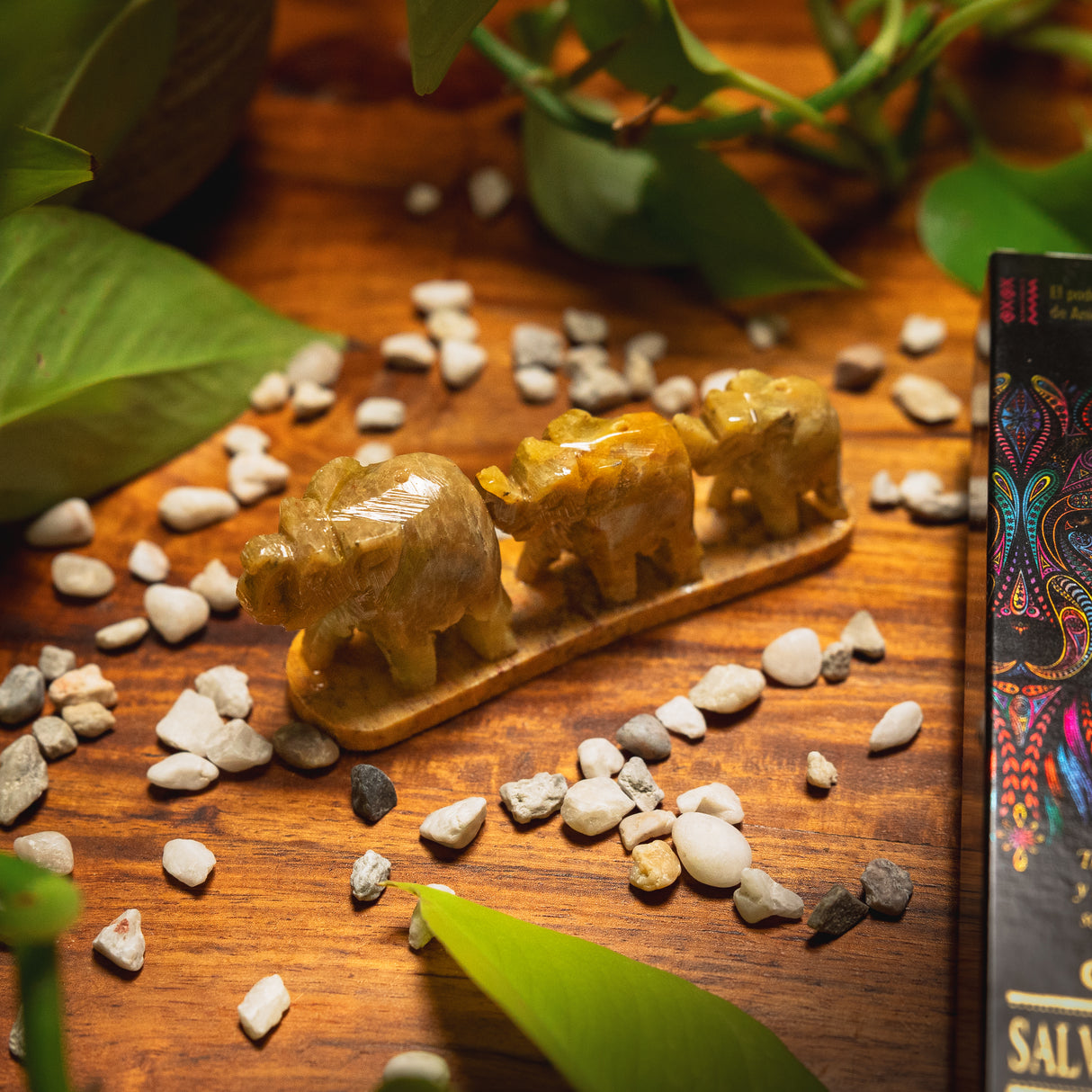 3er Set Smudge Stick von Goloka + Halter