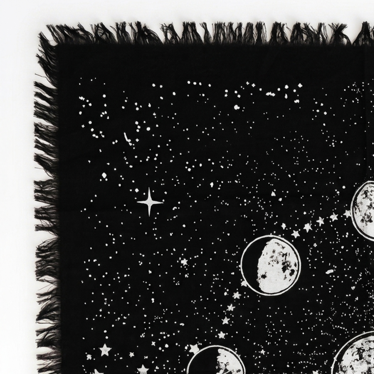 Altartuch Mondzyklus
Schwarz-Silber-Gold
65x65cm