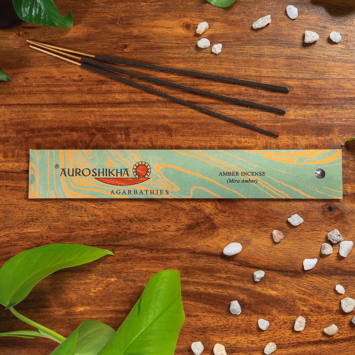 Auroshikha Räucherstäbchen – Amber