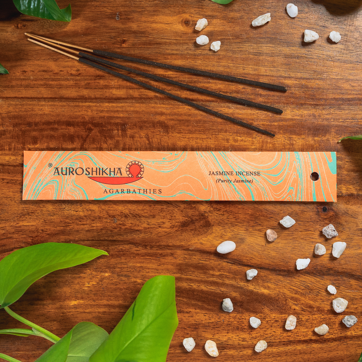 Auroshikha Räucherstäbchen – Jasmine (Jasmin)