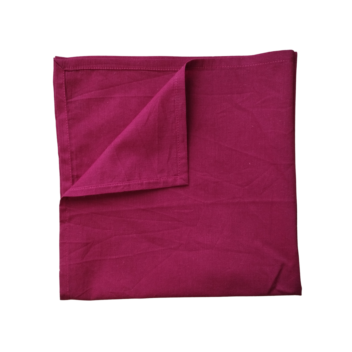 Einzelstück Kleine Baumwolltuch Bordeaux