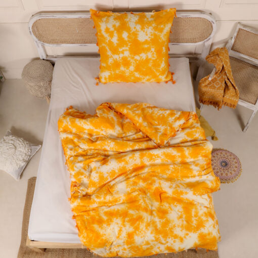 Bettwäsche Batik Orange