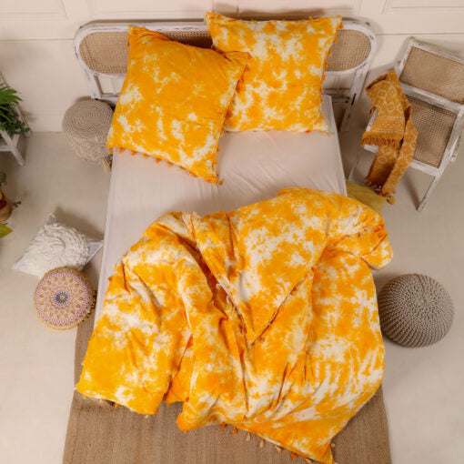 Bettwäsche Batik Orange