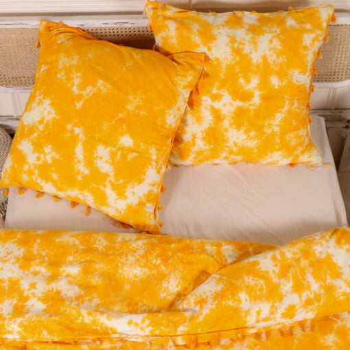 Bettwäsche Batik Orange