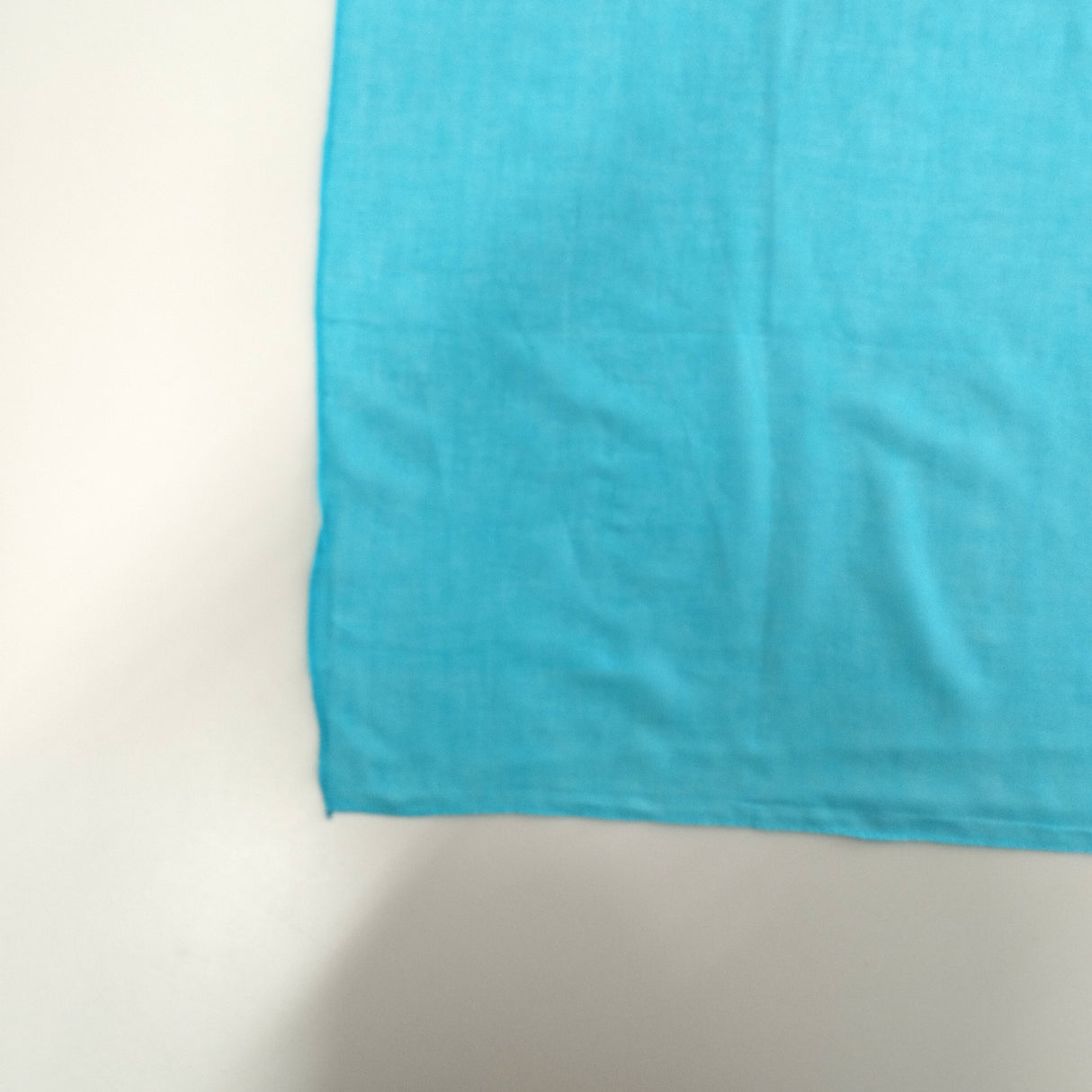 Halstuch Baumwolle Hellblau 100 x 100 cm