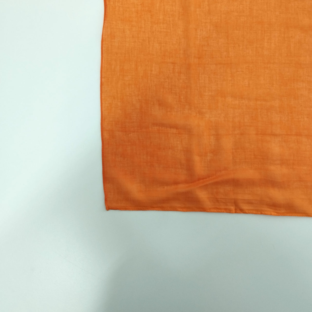 Halstuch Baumwolle Orange 100x100 cm