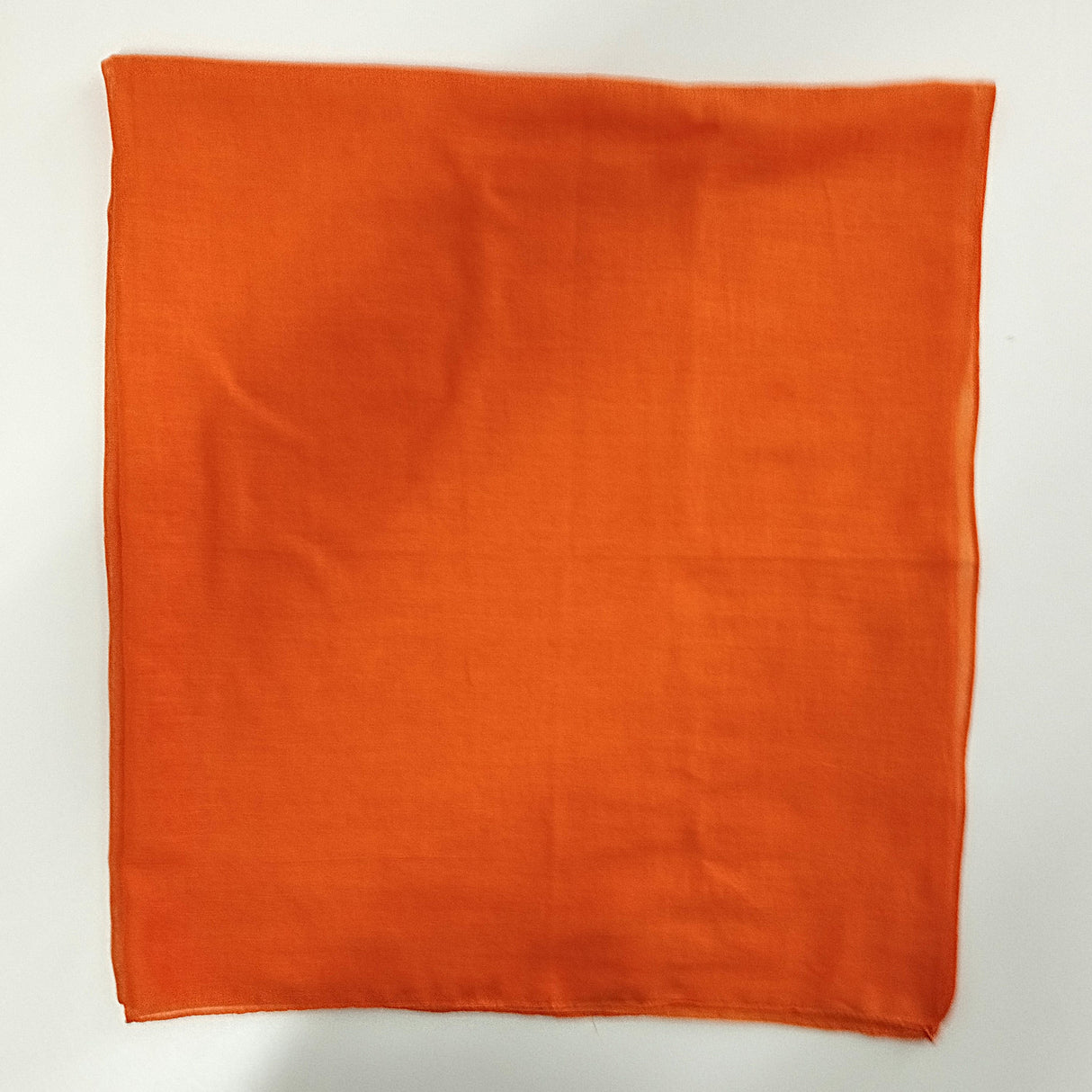 Halstuch Baumwolle Orange 100x100 cm