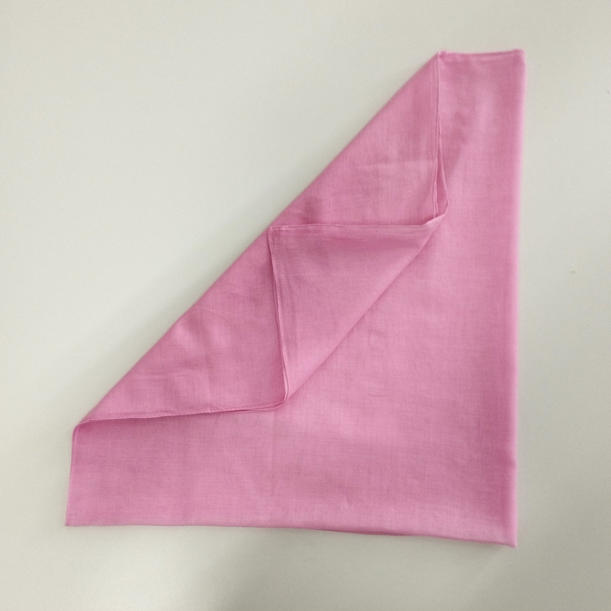 Halstuch Baumwolle Rosa 100 x 100 cm