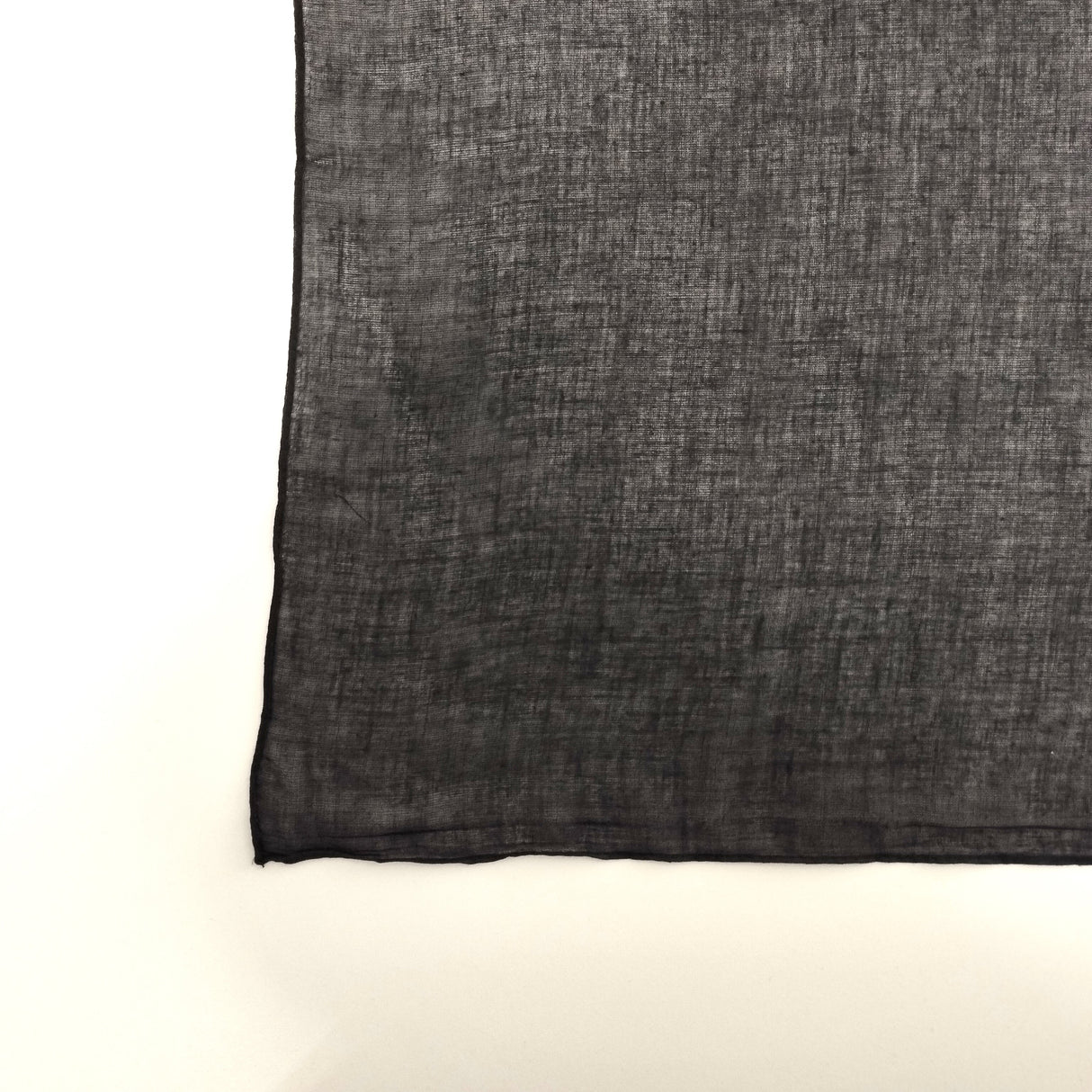 Halstuch Baumwolle Schwarz 100 x 100 cm