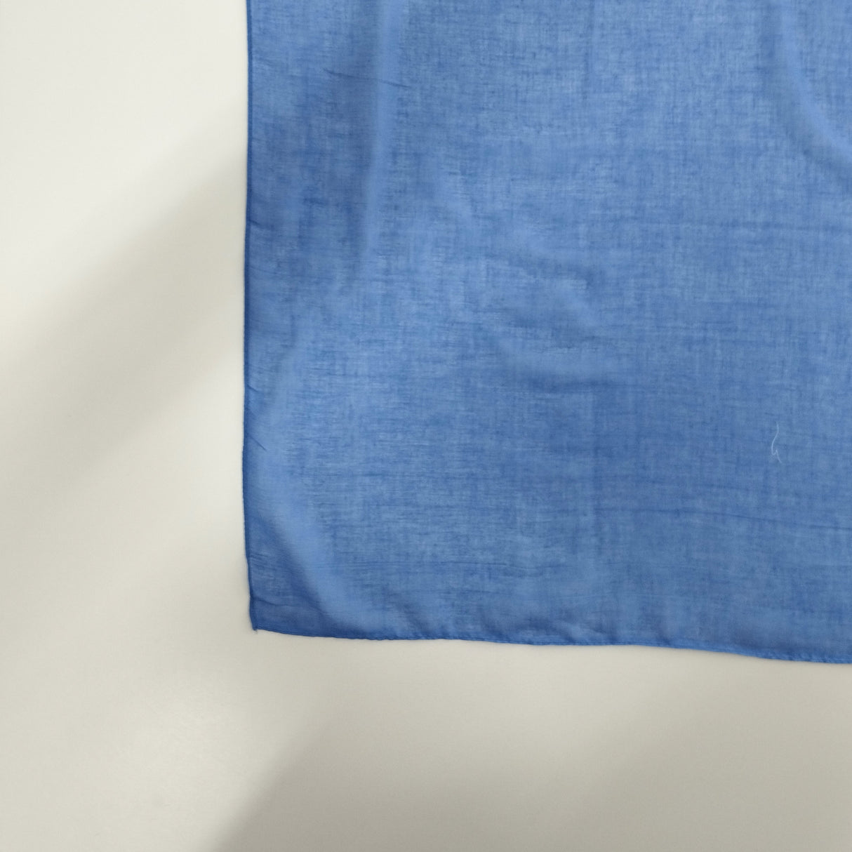 Halstuch Baumwolle Ultramarinblau 100x100 cm