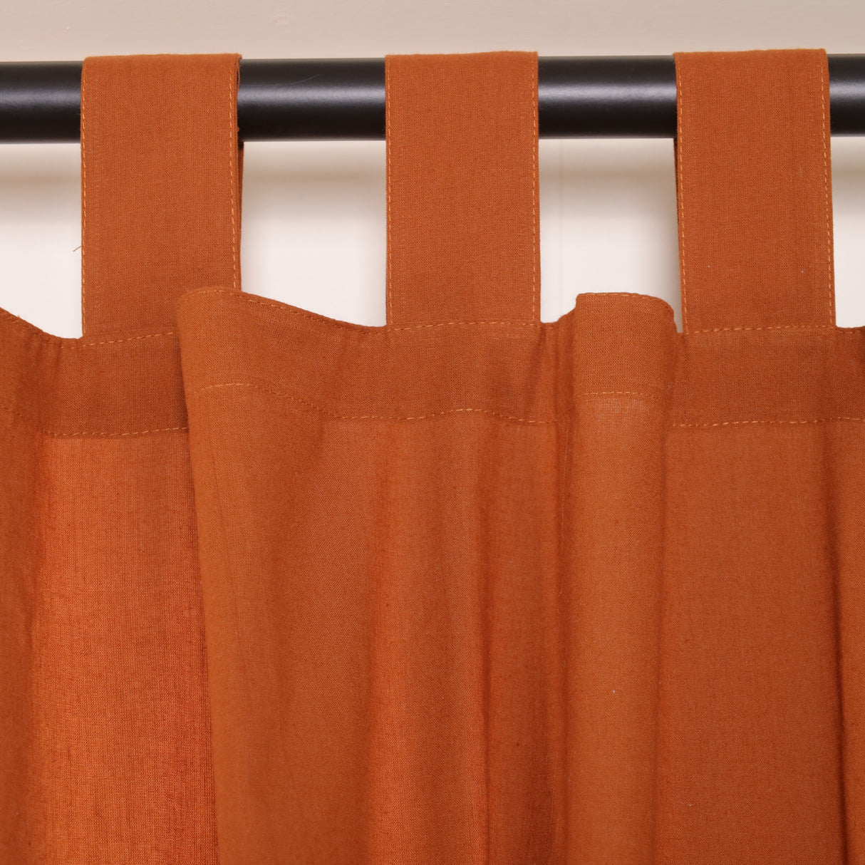 Boho Vorhang Akazien Braun - 2-teilig