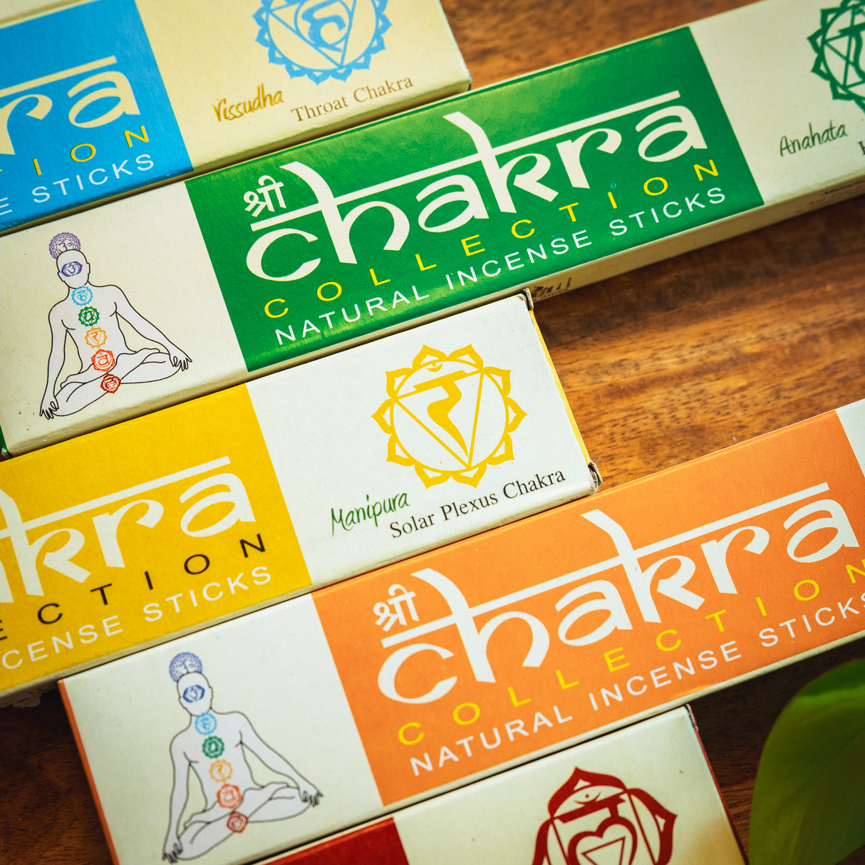 Chakra Collection Räucherstäbchen Box – 7 Aromen für deine Chakren-Balance