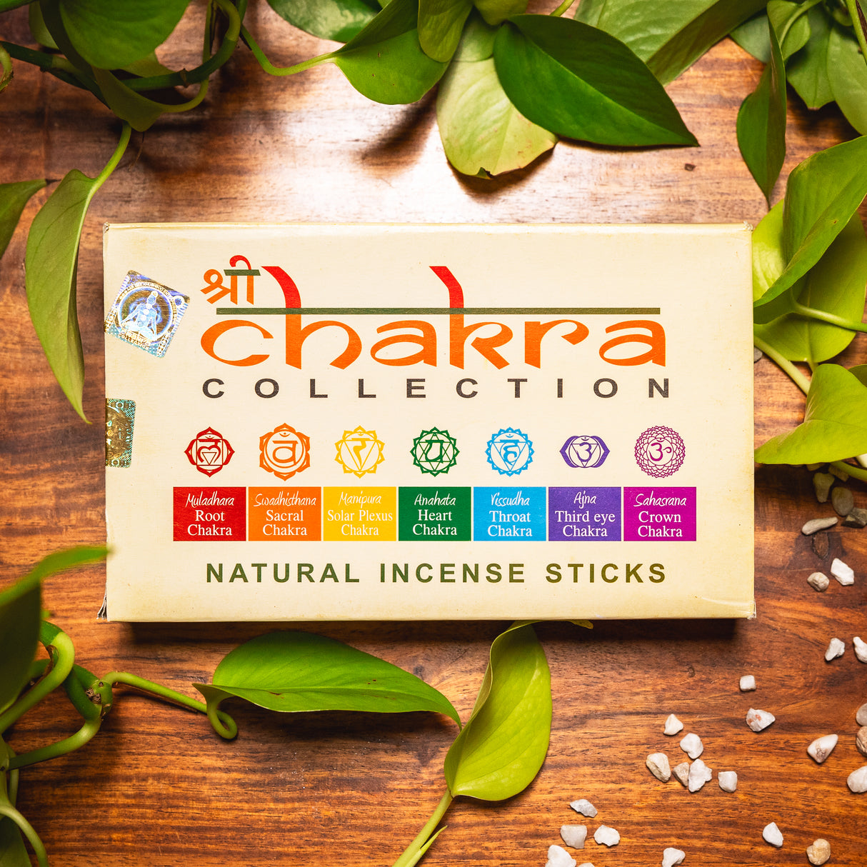 Chakra Collection Räucherstäbchen Box – 7 Aromen für deine Chakren-Balance