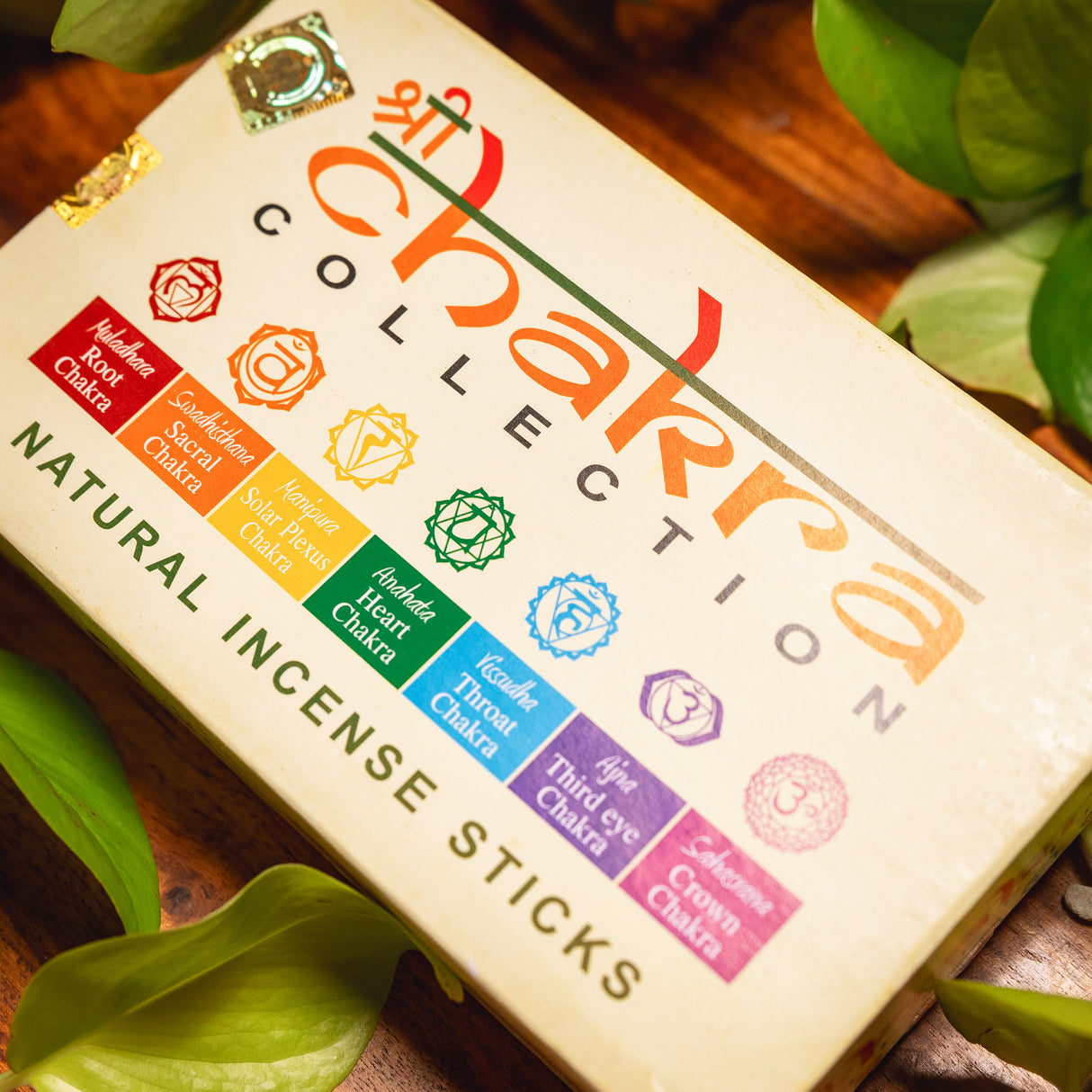 Chakra Collection Räucherstäbchen Box – 7 Aromen für deine Chakren-Balance