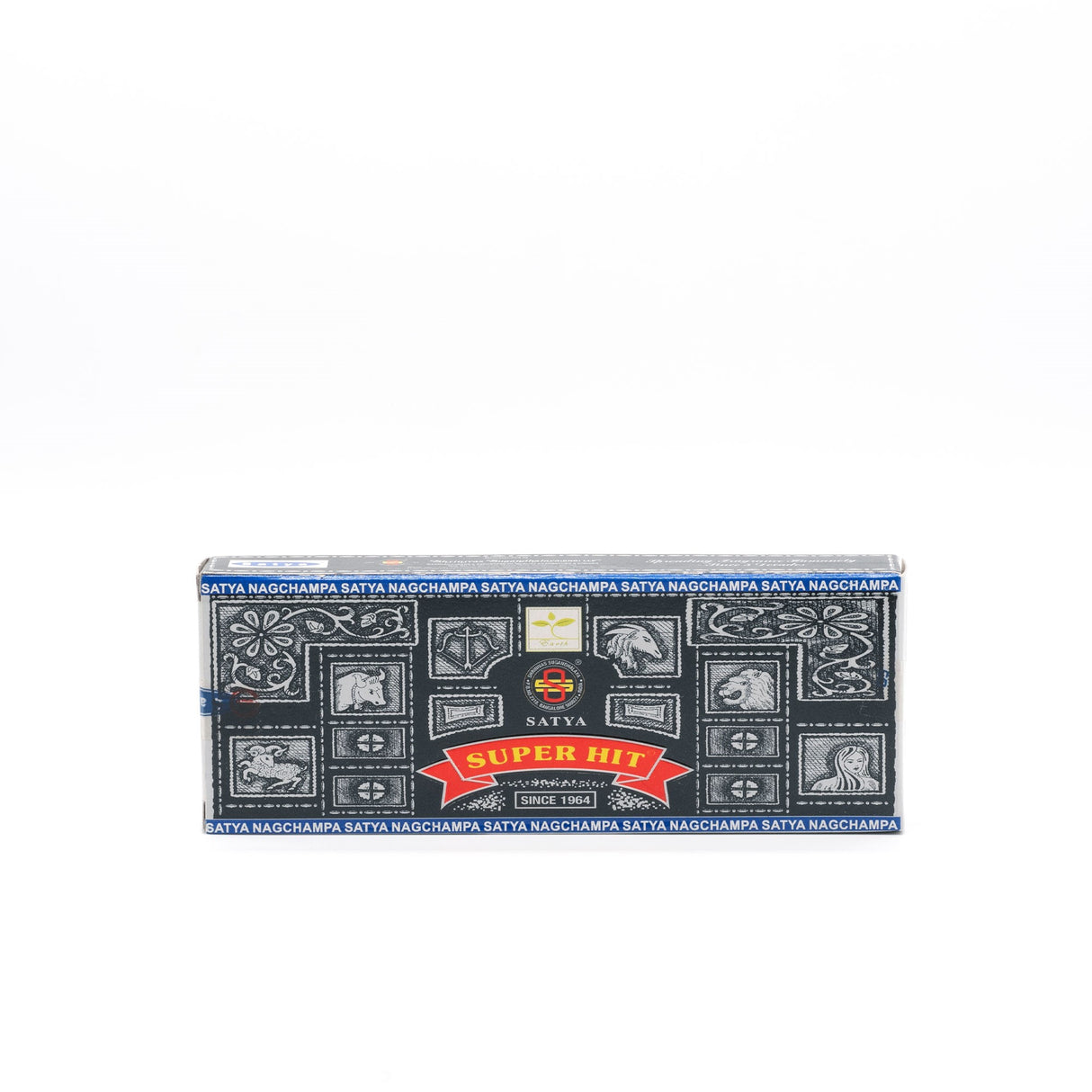 Dhoop Sticks Satya Super Hit 10 Stück dicke Räucherstäbchen ohne Holzkern