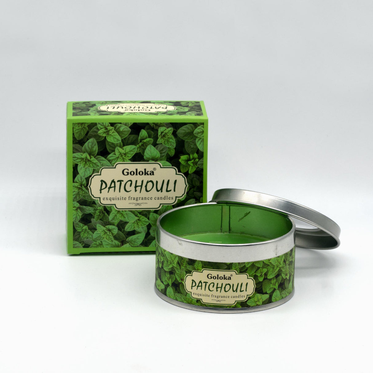 Duftkerze Patchouli von Goloka aus Indien 70g