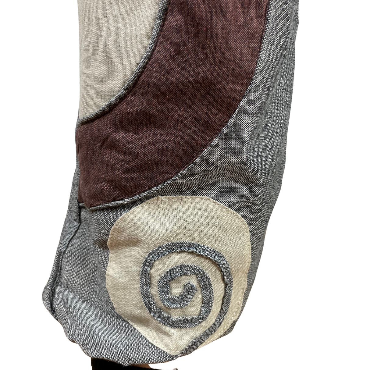 Goa Hose Grau mit Spiralen