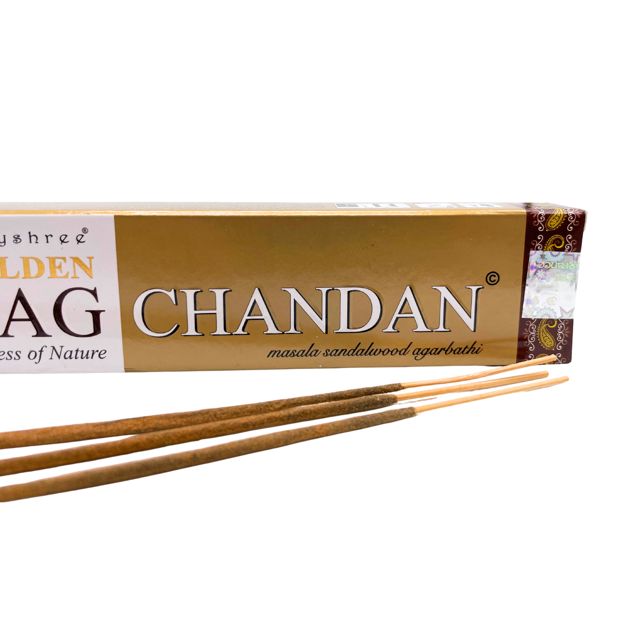 Golden Nag Chandan Räucherstäbchen | 16g