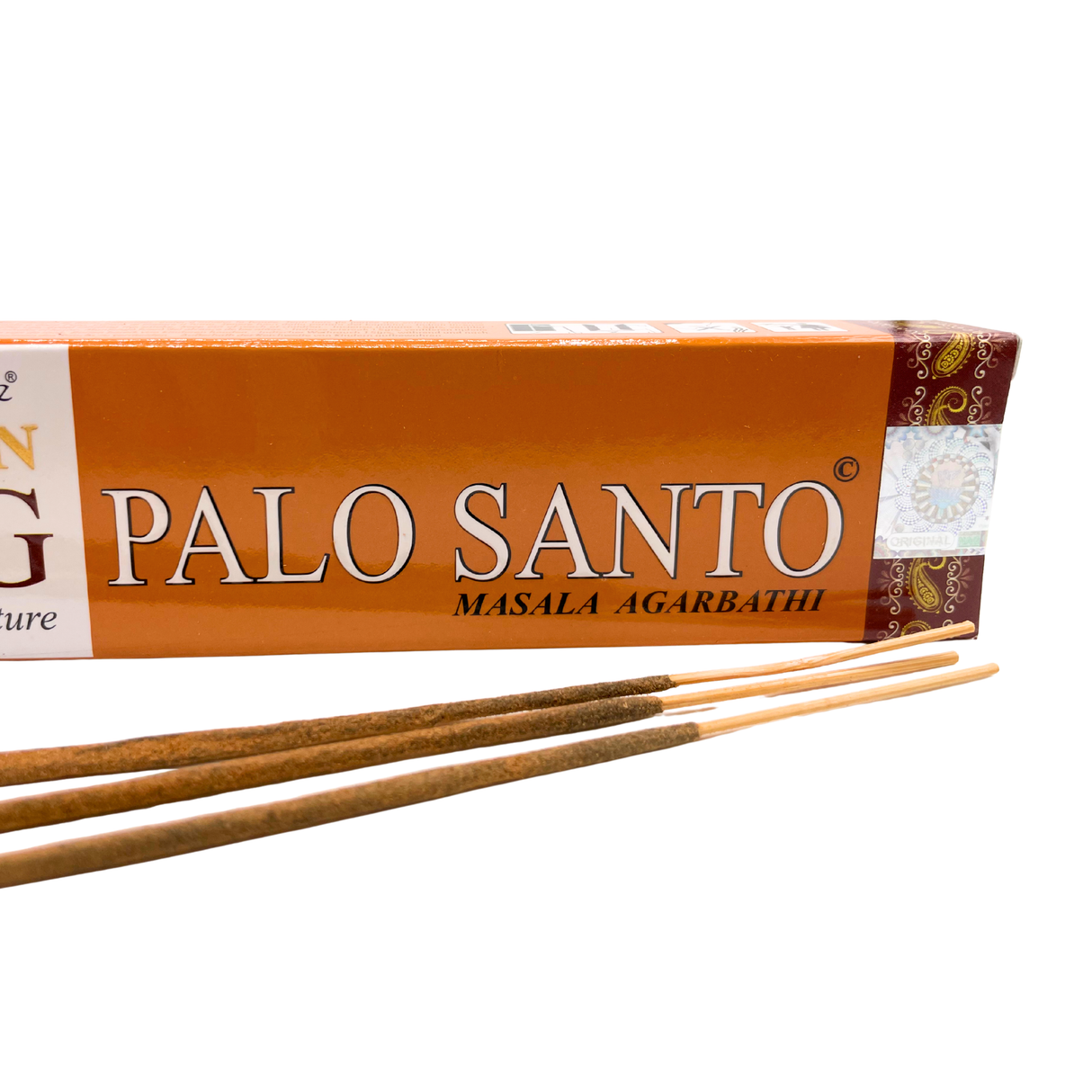 Golden Nag Palo Santo Räucherstäbchen | 16g