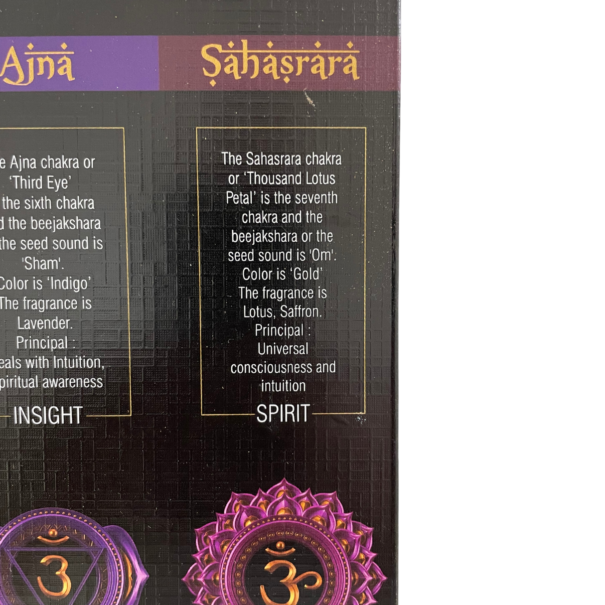 Goloka 7 Chakren Räucherstäbchen Set – ausgewogene Düfte für jeden Energiepunkt