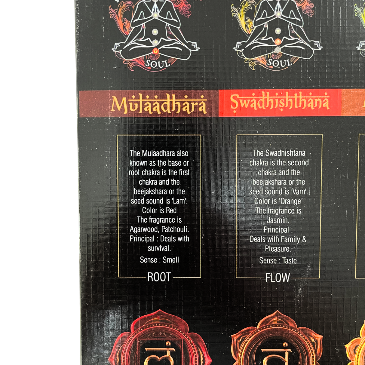 Goloka 7 Chakren Räucherstäbchen Set – ausgewogene Düfte für jeden Energiepunkt