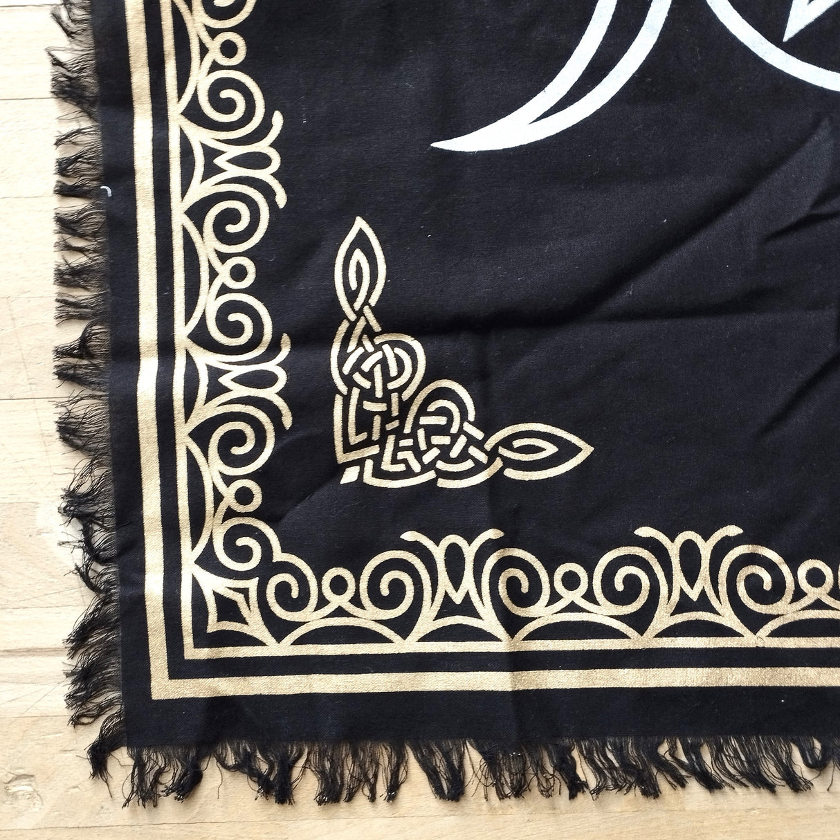 Altartuch in Silber & Gold 65x65 cm