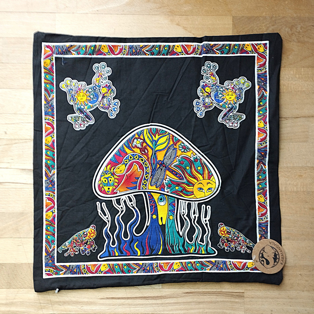 Einzelstück Kissenbezug Magischer Pilz