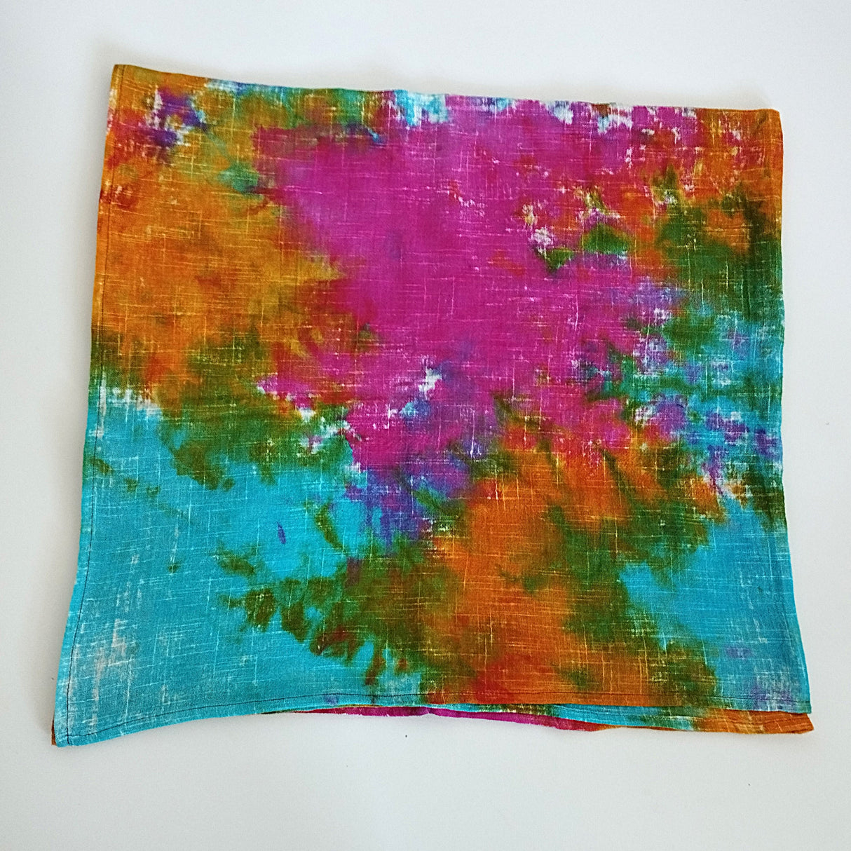 Restposten Buntes Batik Tuch