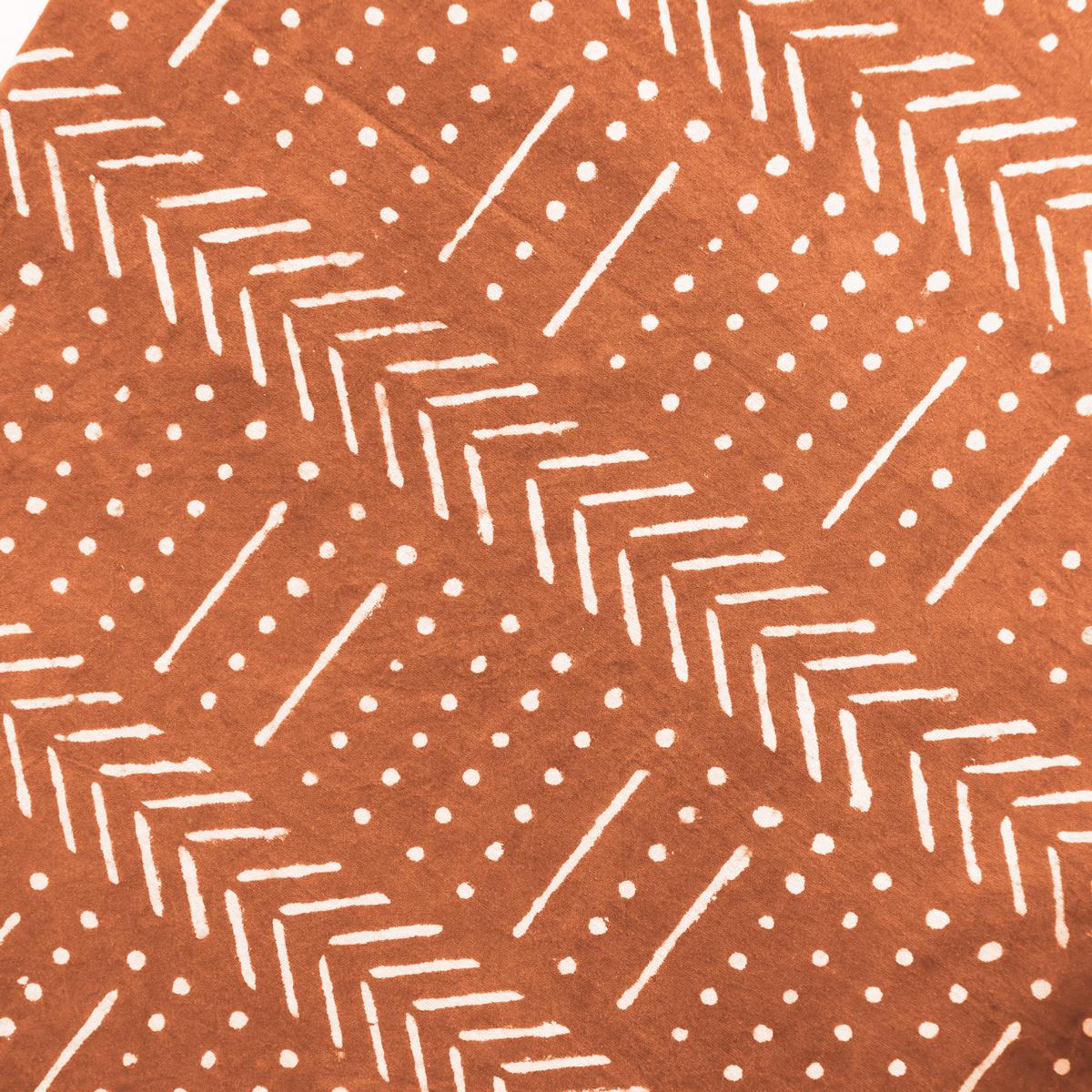 Bettwäsche Akazie Blockdruck Geo