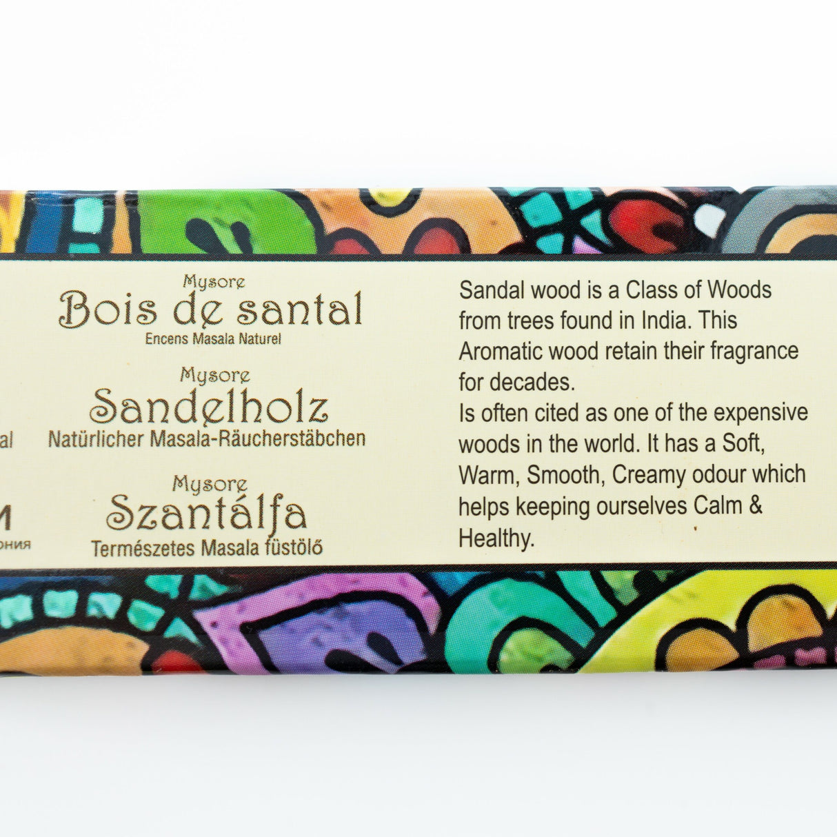 Indische Räucherstäbchen Sandelholz von Namaste India 15g 16 Stäbchen