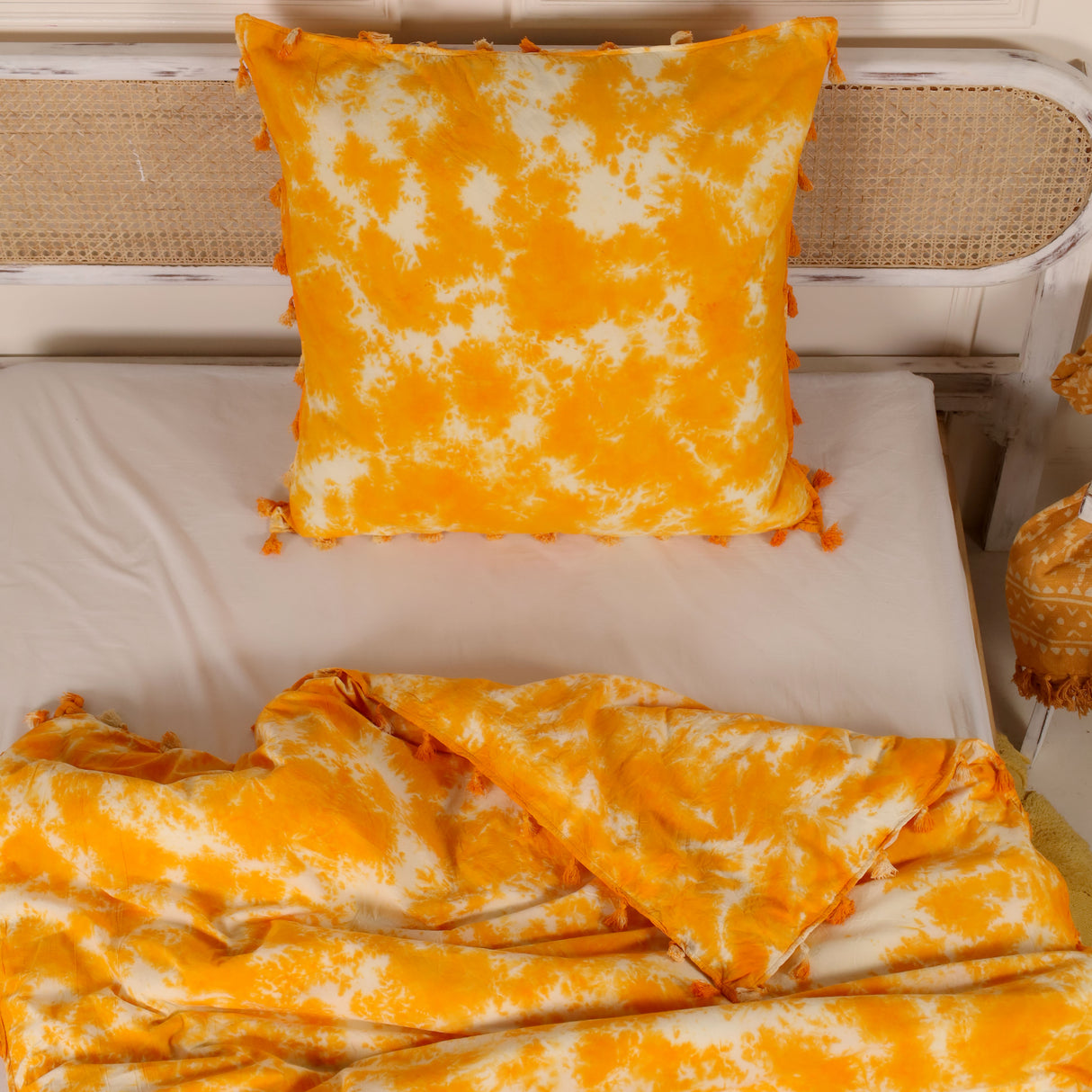 Bettwäsche Batik Orange