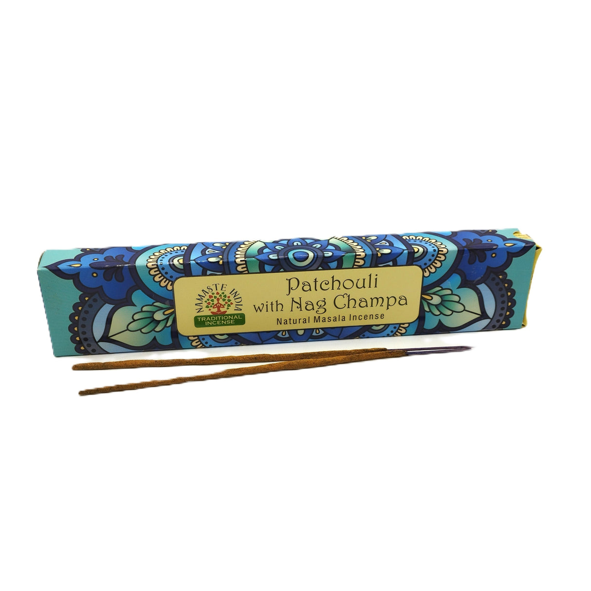 Räucherstäbchen Namaste India Patchouli mit Nag Champa | 15g