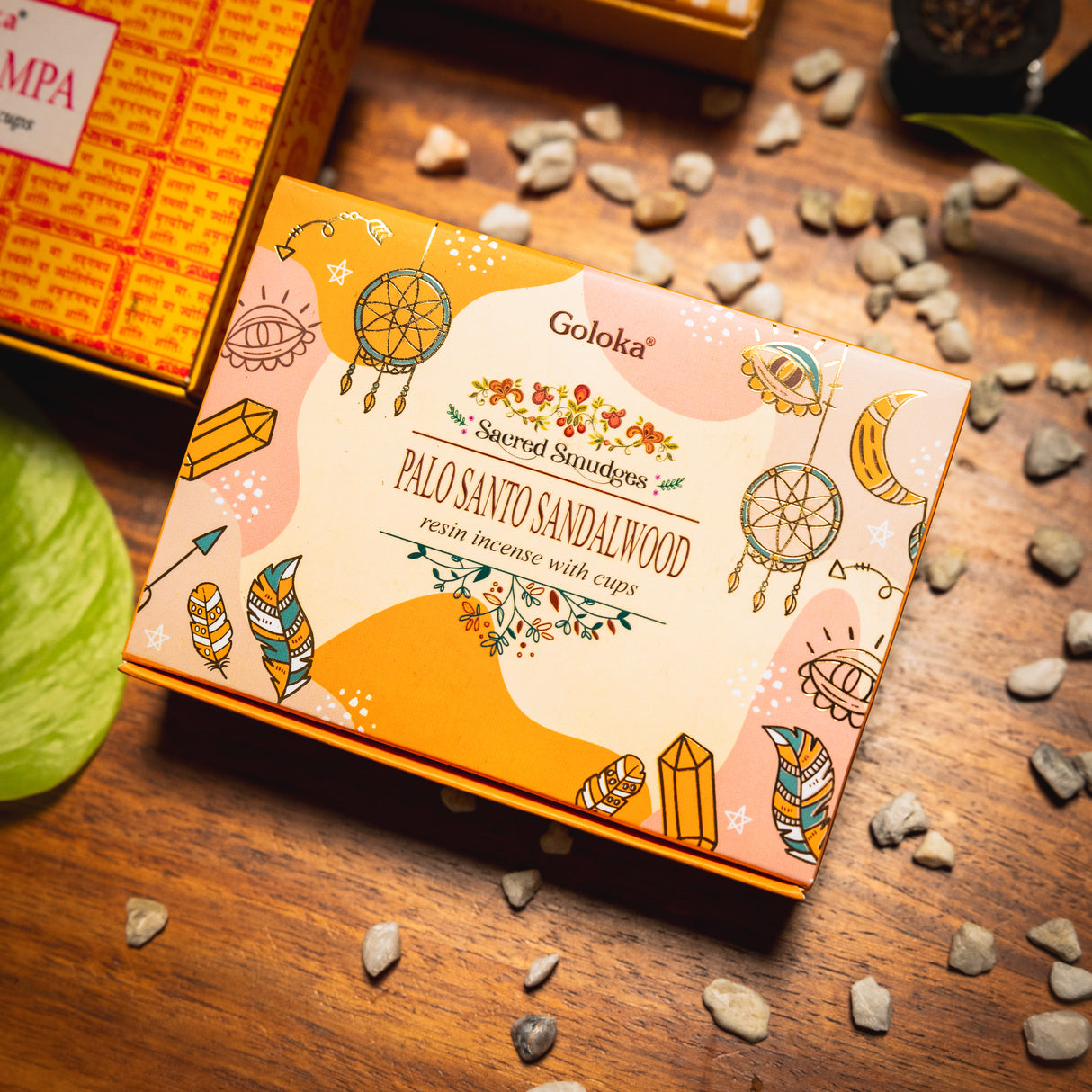 Räucher-Set aus würzigen Smudge-Cups von Goloka