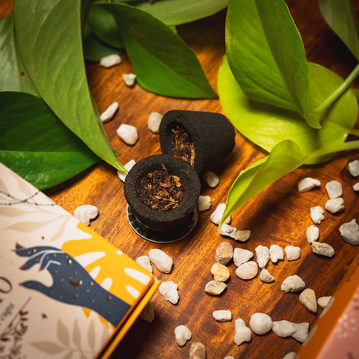 Räucher-Set aus würzigen Smudge-Cups von Goloka