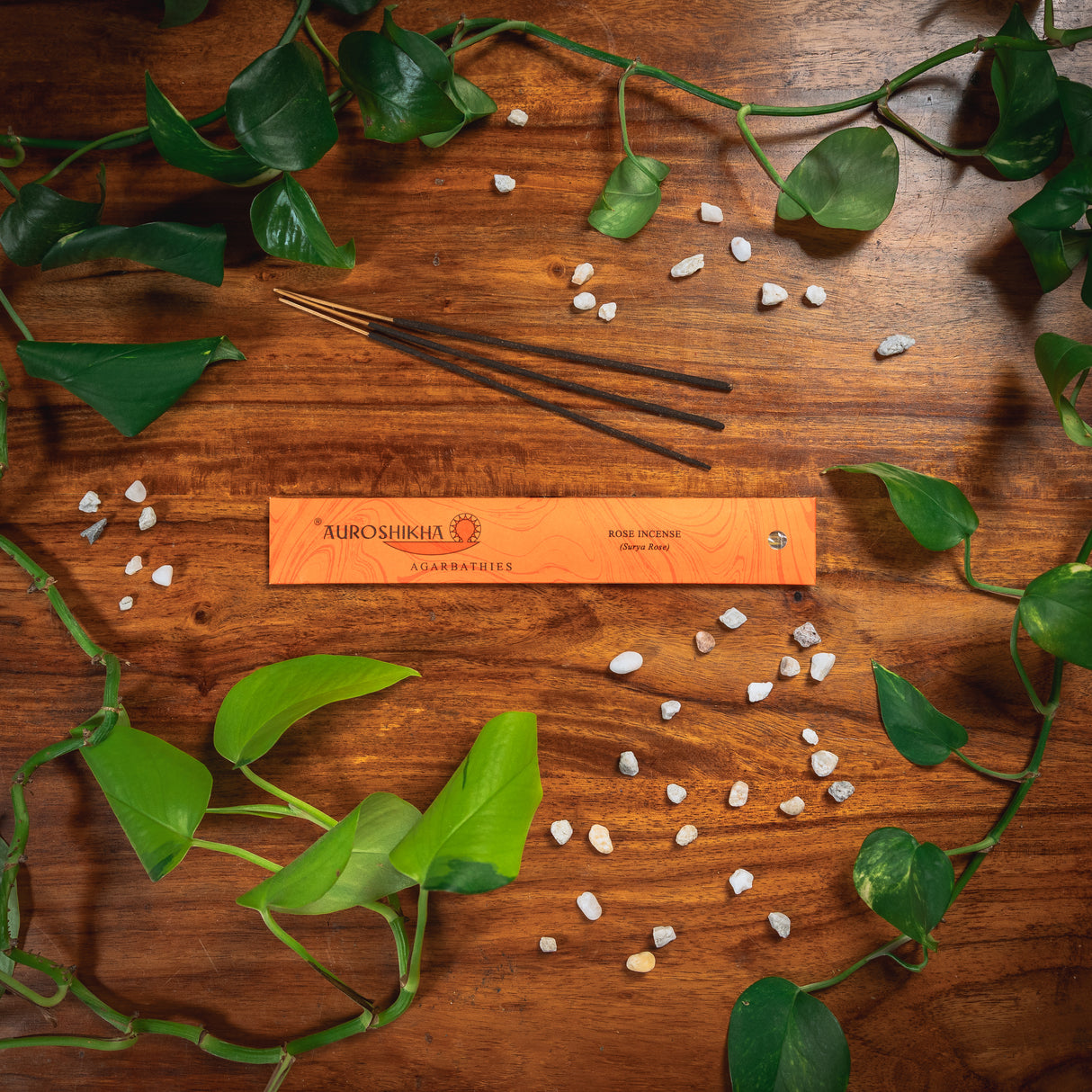 Räucherstäbchen Auroshikha Rose
