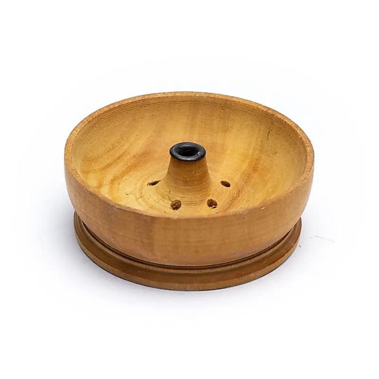 Räucherstäbchenhalter Rund aus Holz