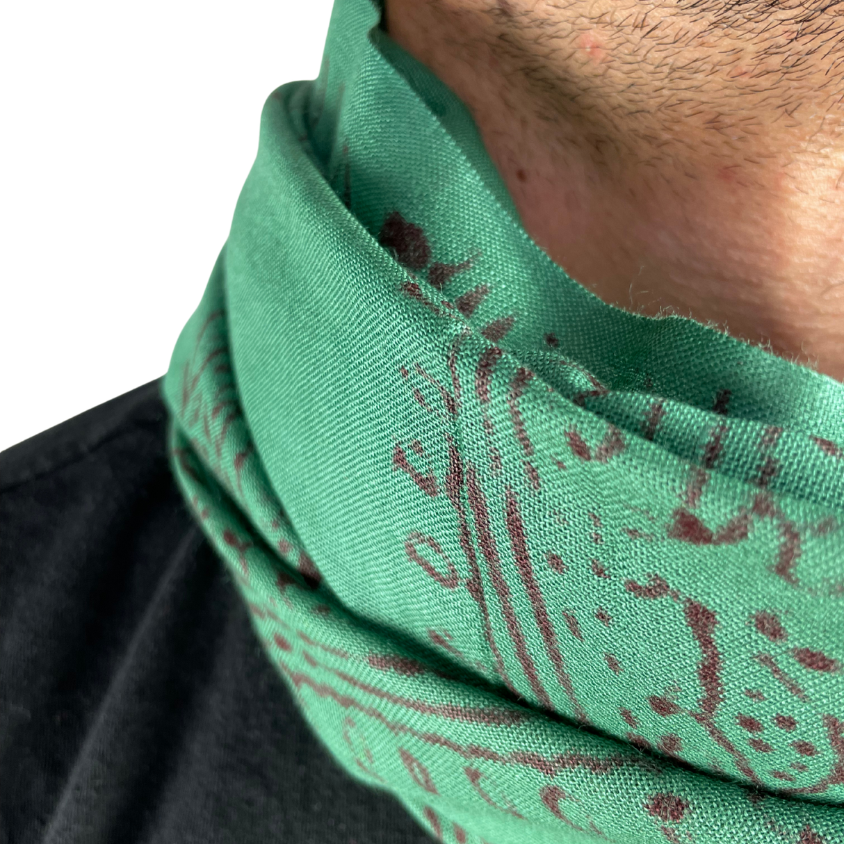 Ram Nami Tibetischer Glücksschal Grün