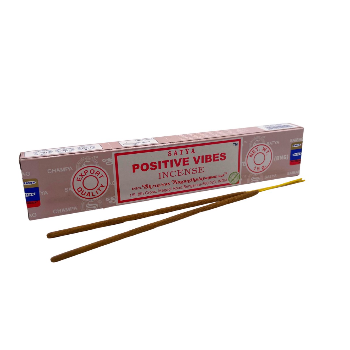 Satya Räucherstäbchen Positive Vibes | 15g