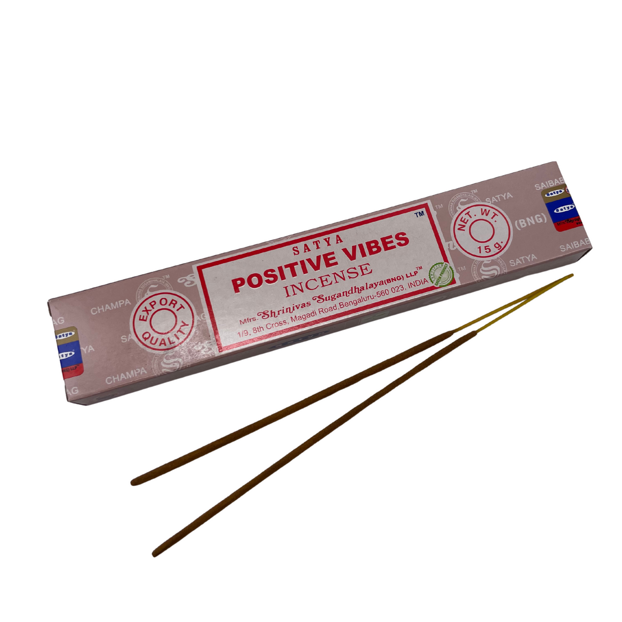 Satya Räucherstäbchen Positive Vibes | 15g