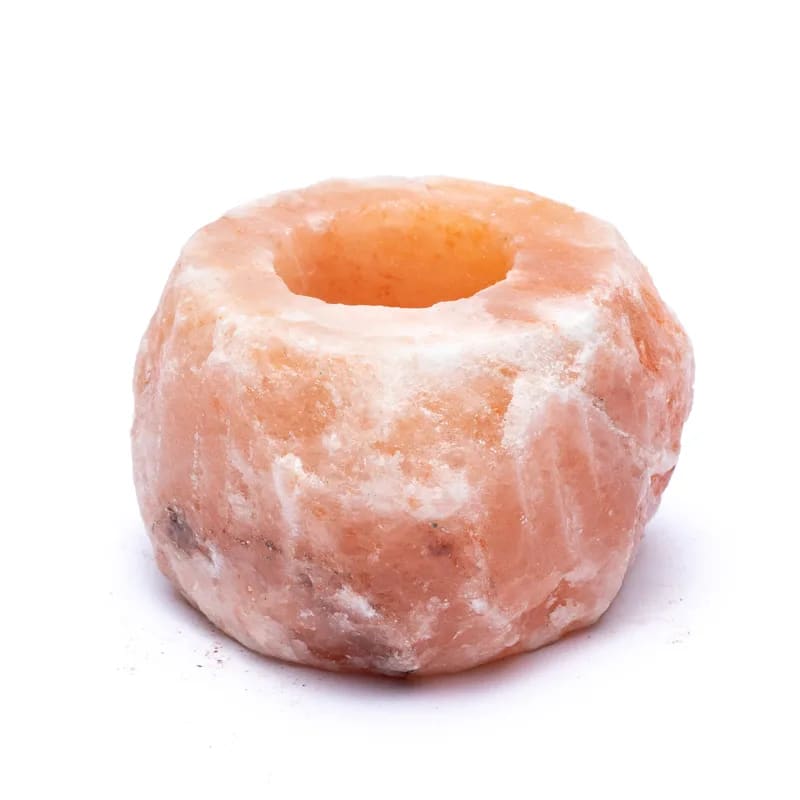 Teelichthalter Himalaya Salz Kristall