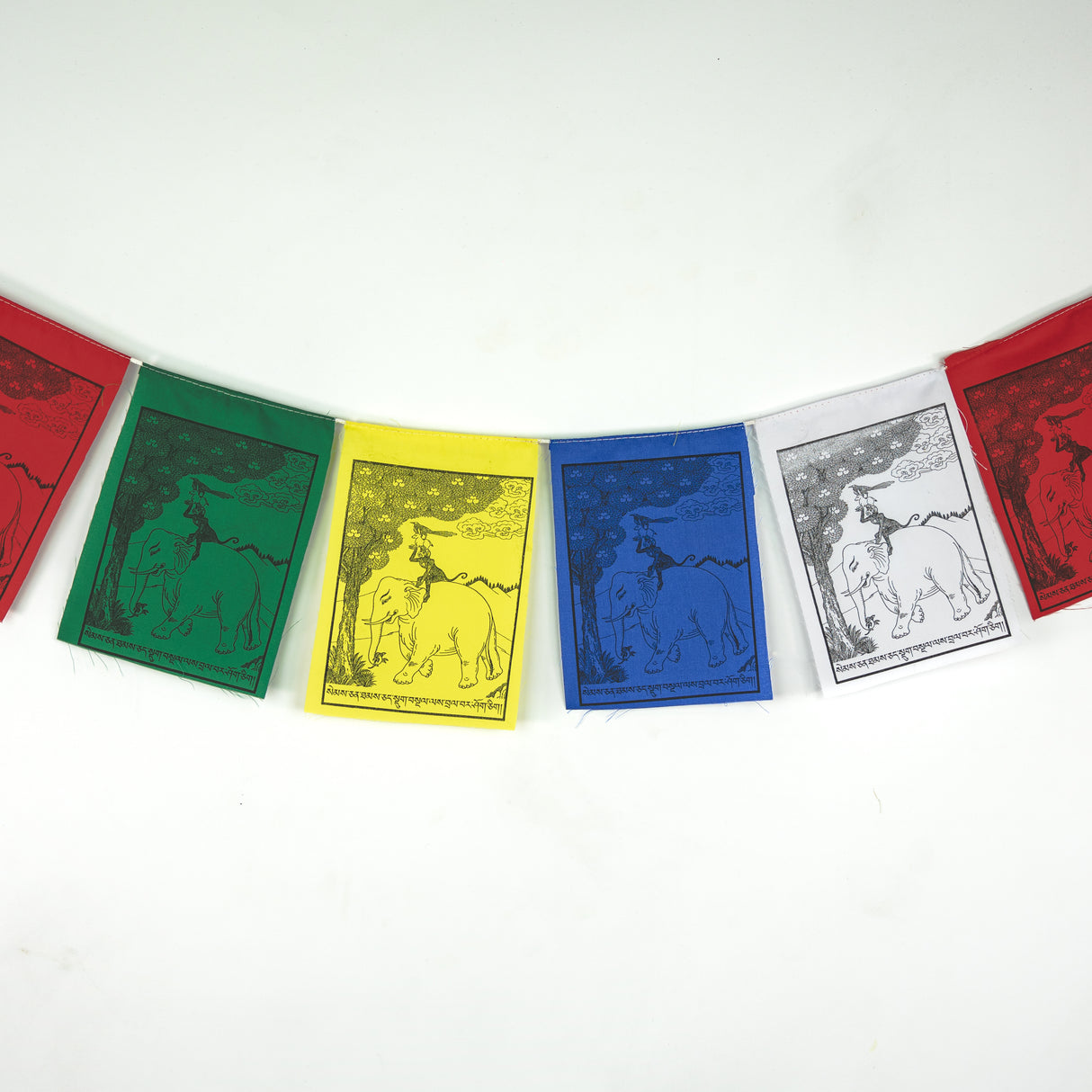 Tibetische Gebetsfahne 4 Freunde