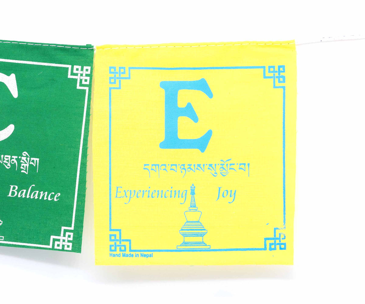 Kleine Gebetsfahne PEACE Frieden