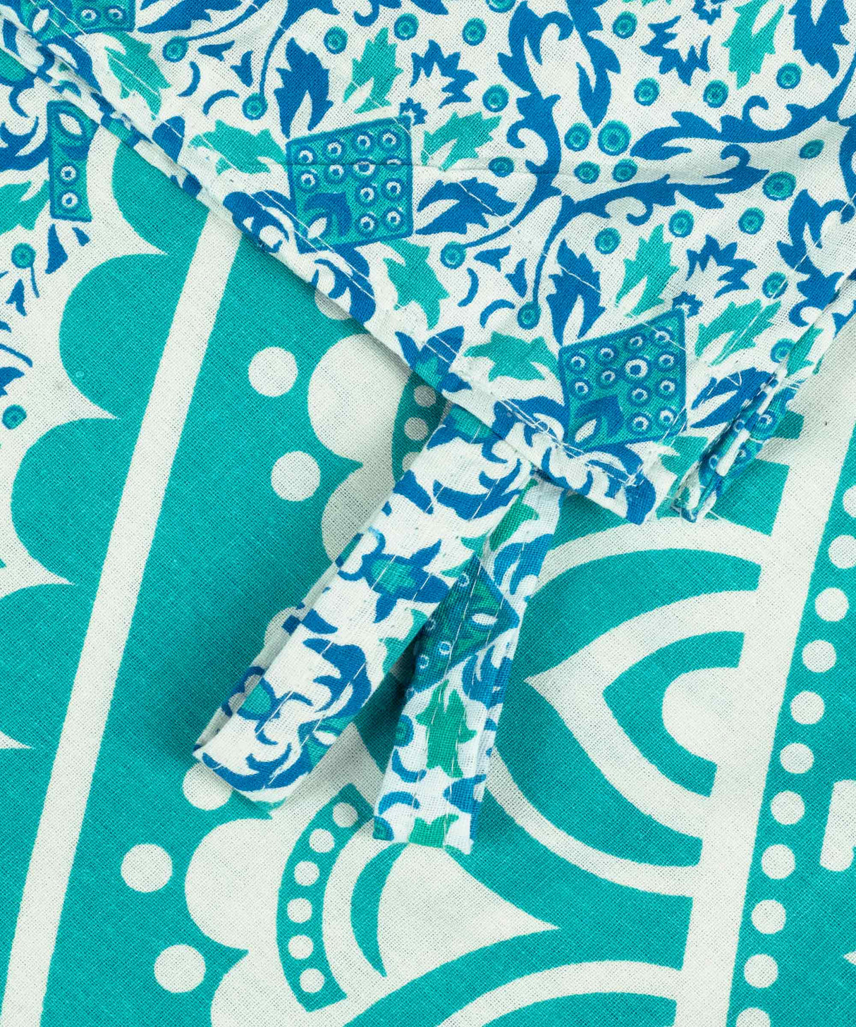 Vorhang Ombre Mandala türkis - 2-teilig