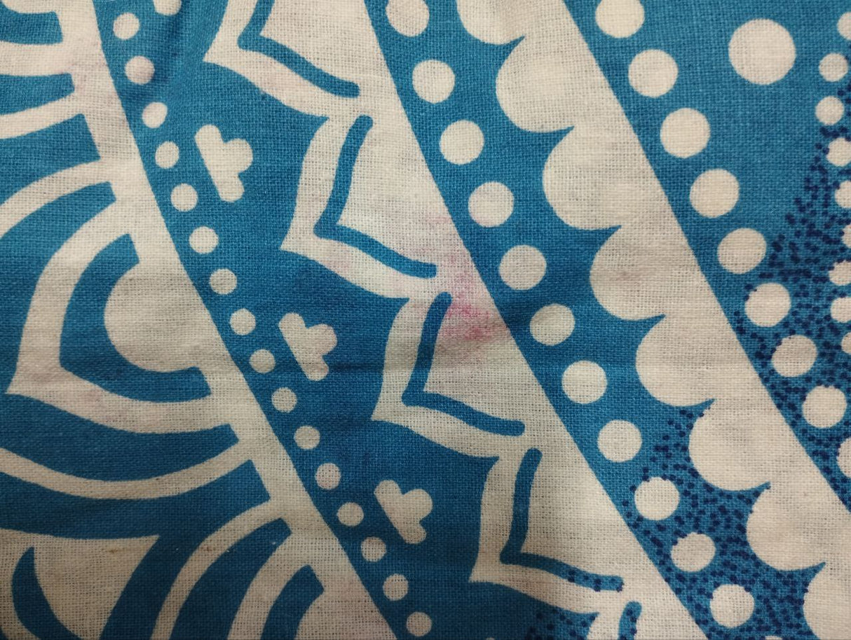 B- Ware Bettwäsche Ombre Mandala Blau- Medium