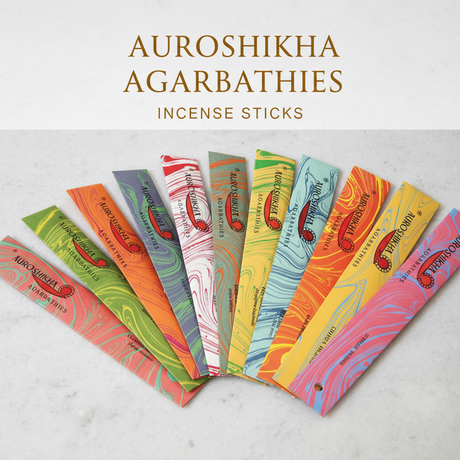 Auroshikha Räucherstäbchen: Handgemacht, natürlich, fair seit 1973