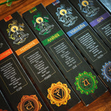 Goloka 7 Chakren Räucherstäbchen Set - 7x16g Düfte