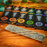 Goloka 7 Chakren Räucherstäbchen Set - 7x16g Düfte